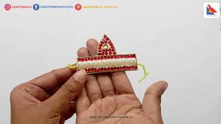 Diy Paper Mukut Craft For Ganesh Chaturti | Ganpati Decoration Ideas