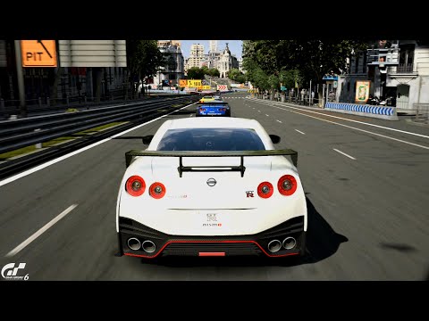 Gran Turismo 6 | Nissan GT-R Nismo '14 - Circuito de Madrid (City Course) [4K PS3]