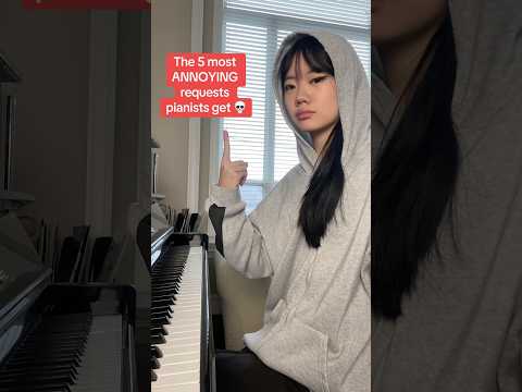 The 5 most ANNOYING requests pianists get… 🤦‍♀️ #piano #pianist #bruh #memes #shorts #fyp