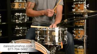 Video thumbnail for Tama 6.5x13 SLP Sonic Steel Snare Drum - Dale's Drum Shop by drummersatdales