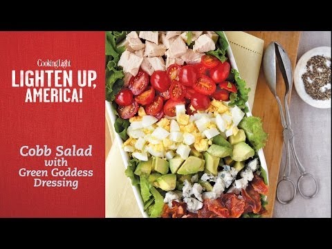 How to Make Cobb Salad with Green Goddess Dressing