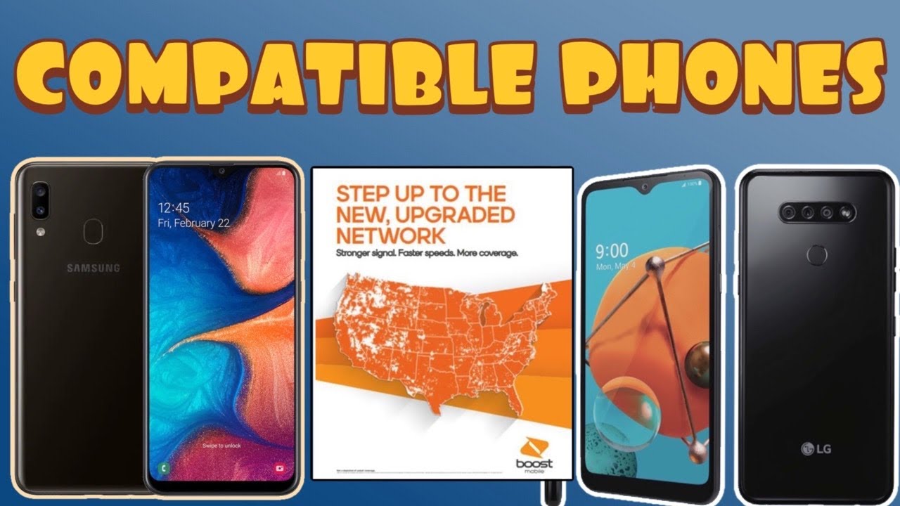 Compatible Phone To Use The New Expanded Data Network Boost Network// T-Mobile Network