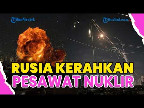 ®️🔴UPDATE PERANG IRAN-AS❗: RUSIA KERAHKAN PESAWAT NUKLIR, KAPAL INDUK AS KENA DRONE, ISRAEL TERBAKAR