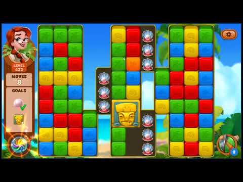 Lost Island Blast Adventure Level 432 - NO BOOSTERS 🏝️ | SKILLGAMING ✔️