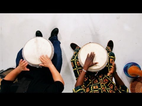 Play the Djembe Kuku Rhythms Combined | African Drums