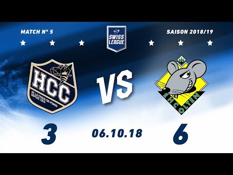 06.10.2018 HC La Chaux-de-Fonds – EHC Olten (3-6)