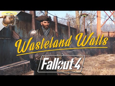 FALLOUT 4: Wasteland Defensive Wall mod for your settlements! (Xbox and PC) | RangerDave