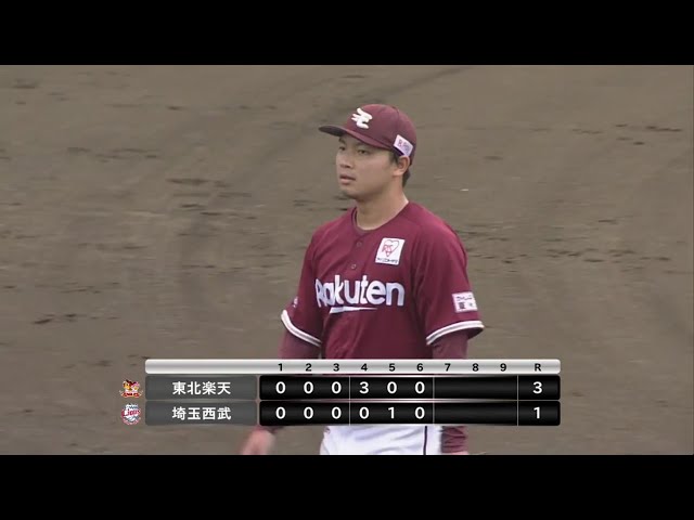 【ファーム】イーグルス・高田 3者連続三振を奪い、6回1失点の好投を見せる!! 2020/9/15 L-E(ファーム)