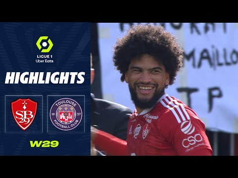 STADE BRESTOIS 29 - TOULOUSE FC (3 - 1) - Highlights - (SB29 - TFC) / 2022-2023