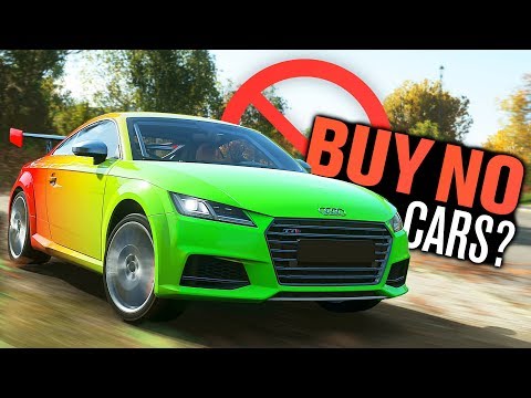 Complete Forza Horizon 4 WITHOUT Buying ANY CARS?