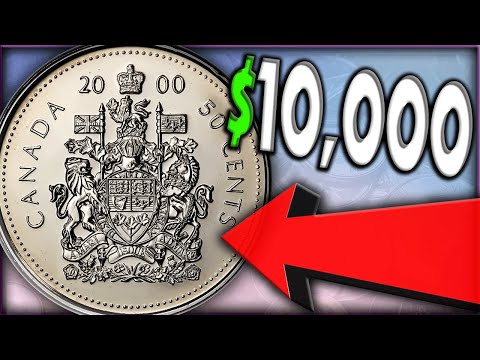 "2000P HOLY GRAIL HALF DOLLARS" - THESE RARE CANADIAN COINS ARE FOUND INSIDE CLOCKS!!