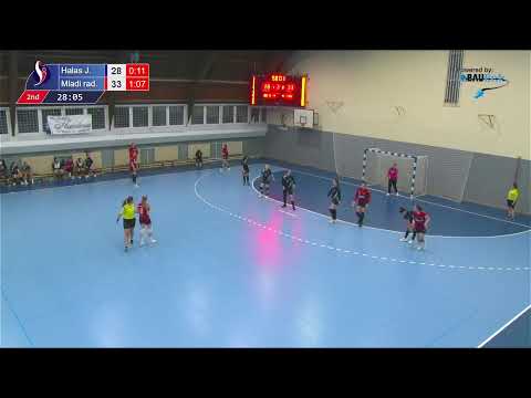 SBRL 13. kolo / Ž / ŽRK Halas Jožef - ŽRK Mladi Radnik