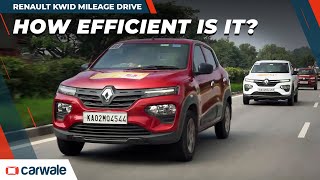 Renault Kwid Mileage Drive: How Fuel Efficient is the Kwid? - Video