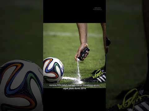 Mengapa semprotan busa tidak dipakai wasit sekarang?🤔