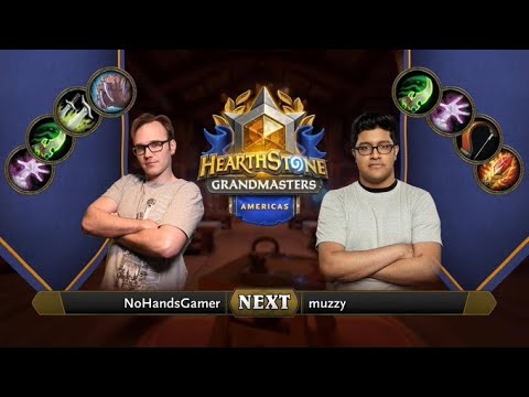 NoHandsGamer vs muzzy | 2021 Hearthstone Grandmasters Americas | Decider | Season 2 | Week 6