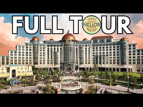 UNIVERSAL GRAND HELIOS Full Tour | Rooms, Pool, Food & More | Closest Hotel To Epic Universe!