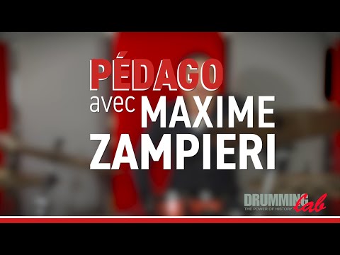 SABIAN - PEDAGO BATTERIE avec MAXIME ZAMPIERI ! (vidéo de la Boite Noire)