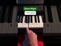 Simplified Tutorial Silent Night 🎄#piano #christmas #christmastime #christmasmusic #christmas2024