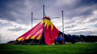 SUMMER BREEZE Open Air 2016 - Campsite Circus Tent Setup [Time Lapse]