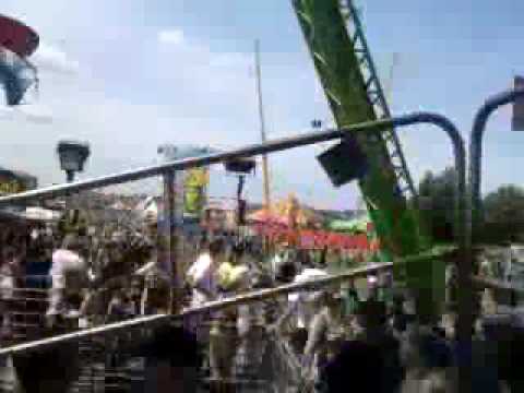 Zondag 26 juli 2009. Op de drukste dag 65.000 mensen op de Zwarte Cross. (Lichtenvoorde Gelderland)