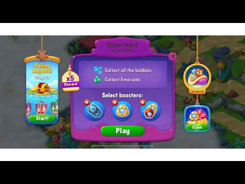 Fishdom game, Super hard level 5634