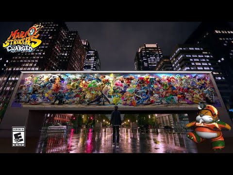 Super Smash Bros. Ultimate | Mario Strikers Charged | Monty Mole Theme Trailer