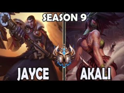 Jayce vs Akali TOP Ranked Challenger EUW