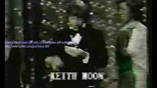 Keith Moon Accepting Beatles Award