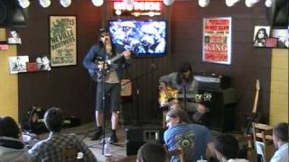 THE WHIGS performing "Like A Vibration" at T-Bones Records & Cafe