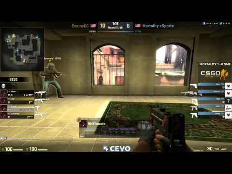 Mortality eSports vs EnemyGG Game 2 (CEVO-M CS:GO Season 7) - Sabo & Dust