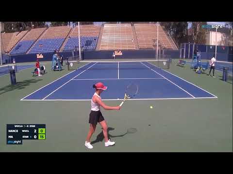 Connie Ma v Kimmi Hance - STAN v UCLA - 26.03.23 (1°set)
