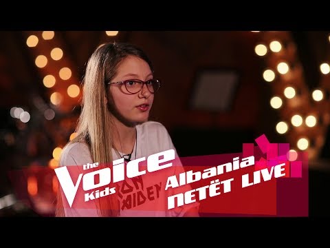 Speranza përgatitet për Netët Live | Netët Live | Nata 1 | The Voice Kids Albania 2018