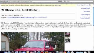 Craigslist Bellingham Washington Used Cars - FSBO Options Popular in June 2012