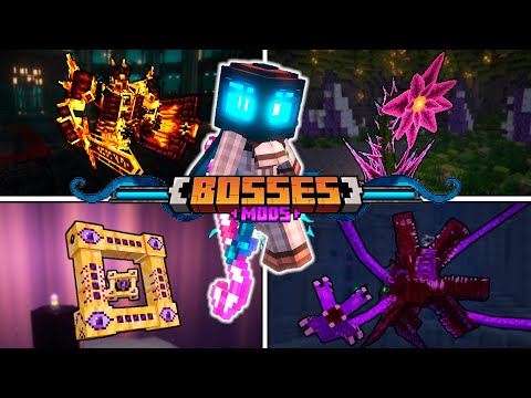 EPIC NEW BOSSES in Minecraft Java 1.18.2-1.20.1!!!