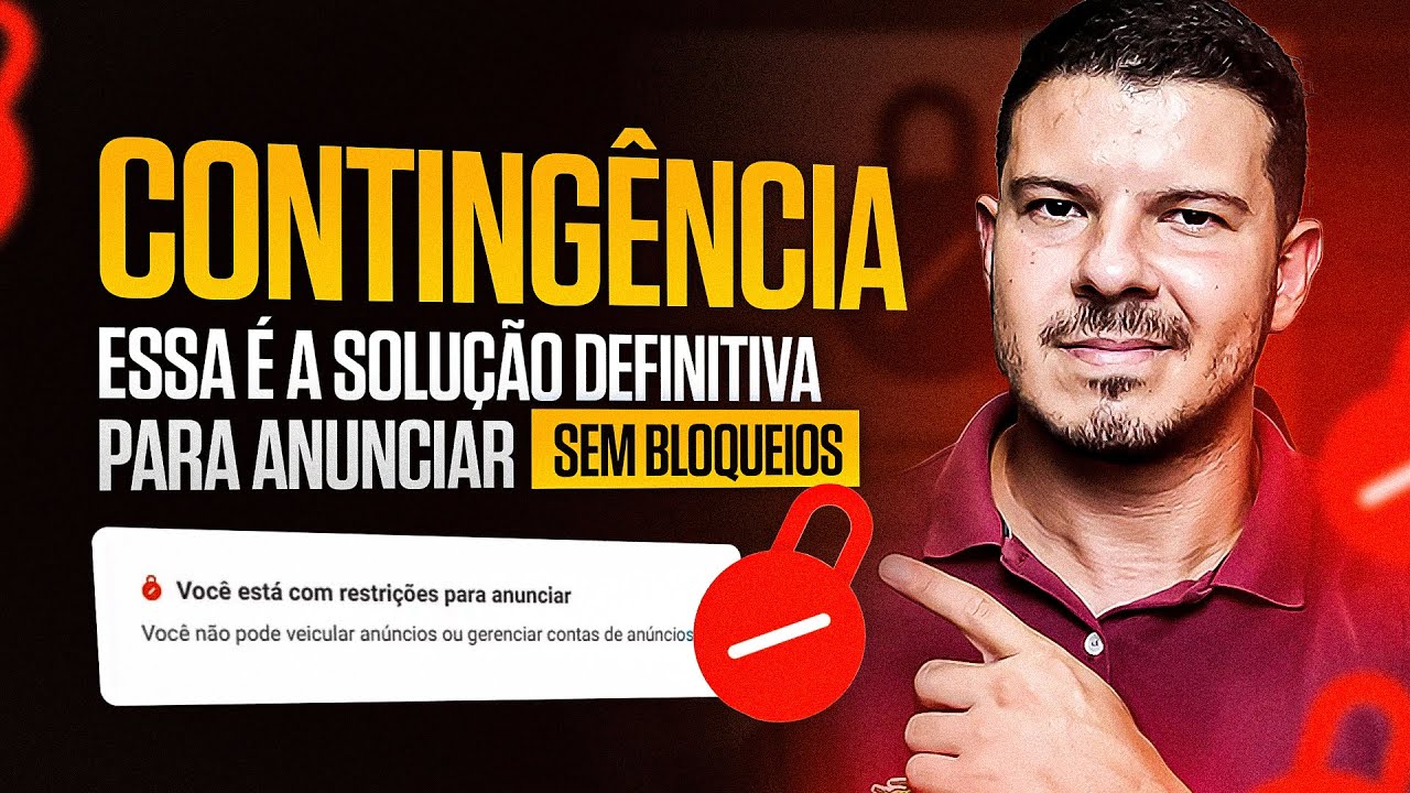 Contingência Facebook ADS | Como Anunciar SEM BLOQUEIOS