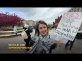 University of Wisconsin students protest the war in Gaza - Video