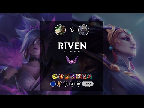 Riven Mid vs Diana - EUW Master Patch 12.8