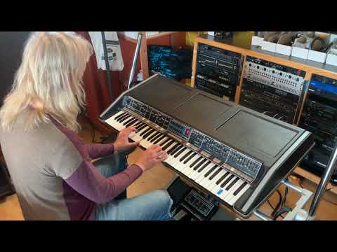 Moog Polymoog 1975 - 1978 - Black - includes pedals - inquire about shipping image 14