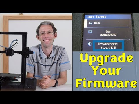 How  to update your 3D Printers Firmware. Creality Ender 3v2