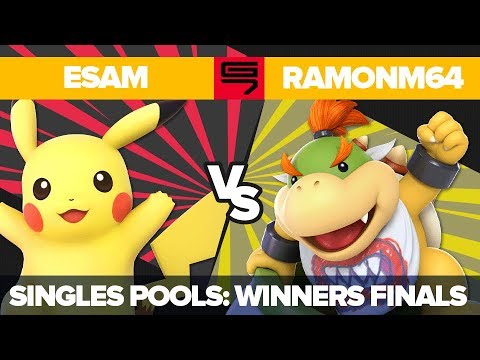ESAM vs ramonM64 - Ultimate Singles: Pools R1 Winners Finals - Genesis 7 | Pikachu vs Bowser Junior