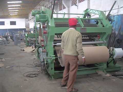 BOXMAC Double Profile High Speed Paper Corrugation Machine