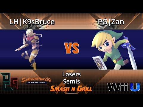 DCG: Smash N Grill - Losers Semis - LH | K9sbruce VS PG | Zan