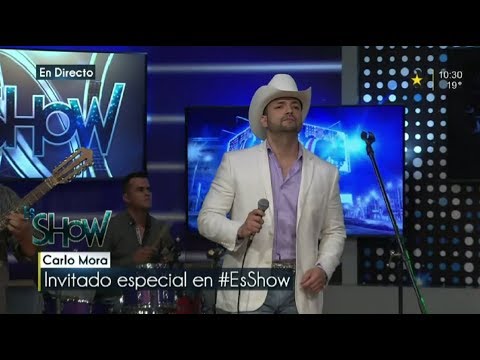 Carlo Mora en Es Show  Aguanta Corazon
