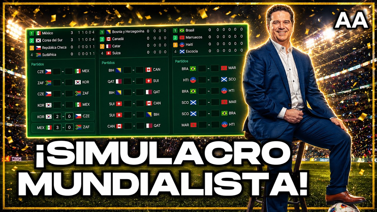 ¿Quién será campeón? Mi simulación completa del Mundial | Andrés Agulla
