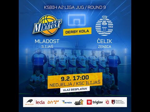 K.K. "MLADOST" Ilijaš - O.K.K. "ČELIK" Zenica - A2 Liga Jug  - 9. Kolo - KS BiH