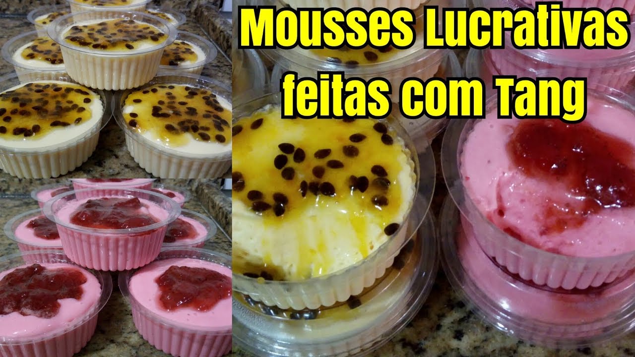 GANHE MUITO DINHEIRO VENDENDO MOUSSE NO POTE, MOUSSE DE KISUCO, MOUSSE DE TANG SUPER CREMOSA