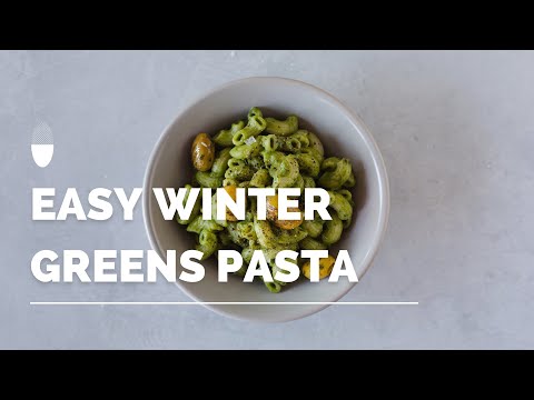 Easy Winter Greens Pasta Recipe | Erbology