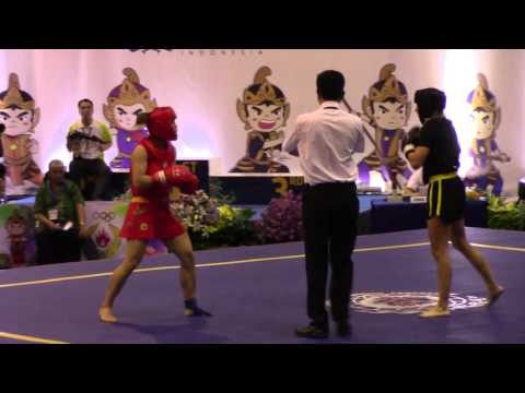 13 World Wushu Championship Women's Sanda 56 Kg SWE VS CHN (First round) final.