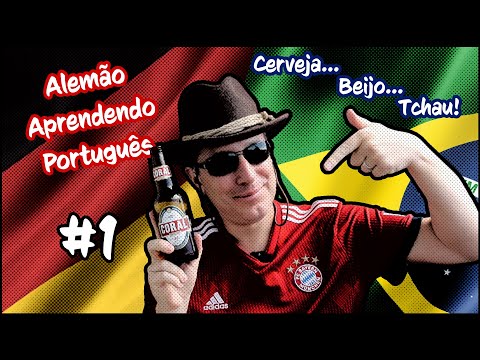 Alemão aprendendo Português - German gringo learning Portuguese Ep.1