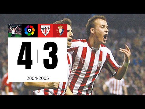 Athletic Club 4-3 Osasuna | Liga 2004-2005 | Resumen - Highlights